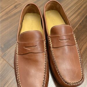 Cole Haan Men's Brown Leather Loafers